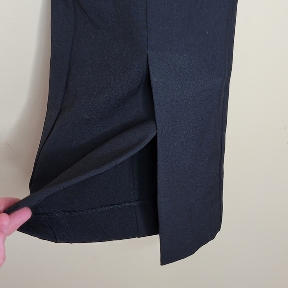 NWT Supply & Demand | Black Side Zip Ankle Pants with Front Slits - Picture 3 of 6